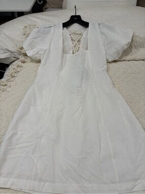 marshalls white lace dress Marshalls | Dresses | Marshalls Viral Polka Dot White Black Lace Dress Size  Small